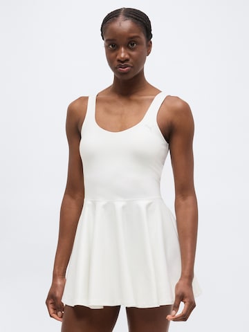 Robe de sport PUMA en blanc : devant