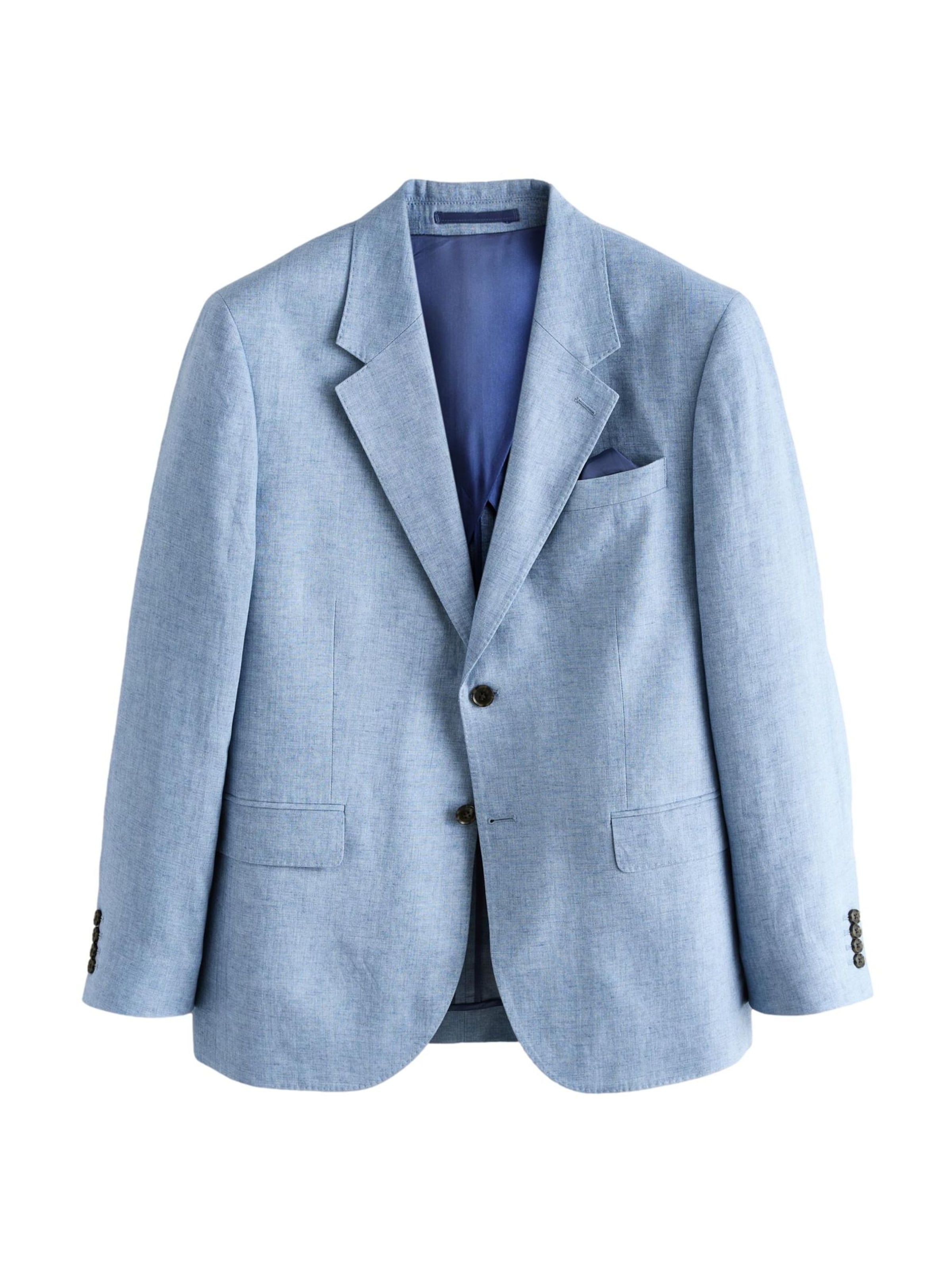 Next Sakko in Blau: Vorderseite