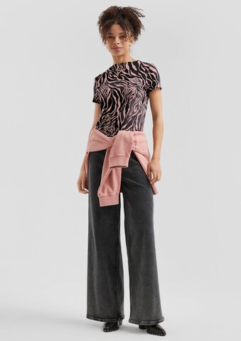T-shirt QS en rose : devant