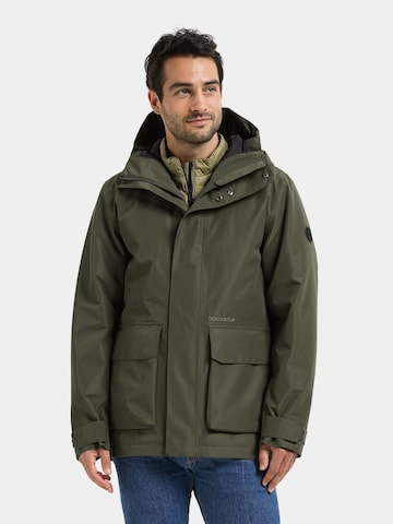Didriksons Winterjacke 'LIAM' in Grün: Vorderseite
