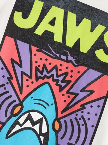 T-Shirt 'JAWS' NAME IT en blanc