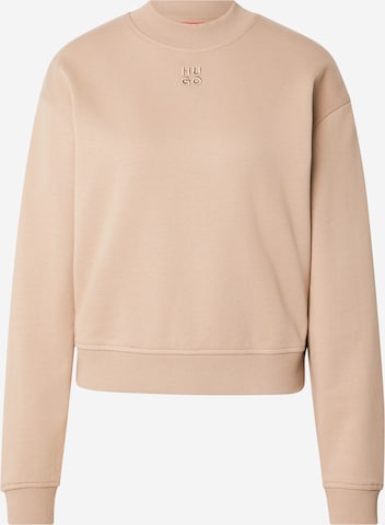 HUGO Sweatshirt 'Daxandria' i brun: forside