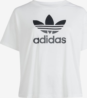 ADIDAS ORIGINALS - Camisa funcionais em branco: frente