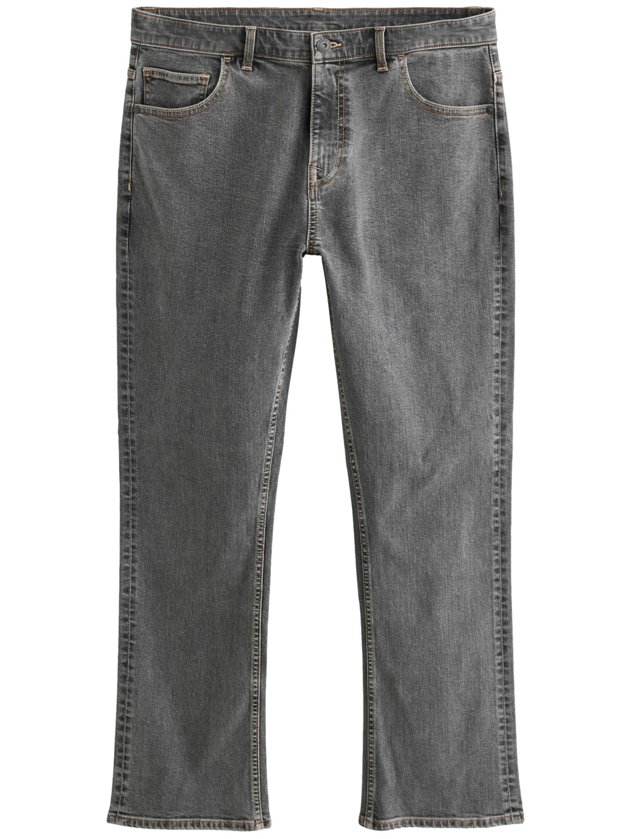 Next Štandardný strih Džínsy - Sivá: predná strana