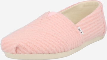 TOMS Slip-ons 'ALPARGATA' in Pink: front