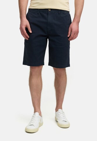 INDICODE JEANS Regular Pants 'Bjerre' in Blue: front