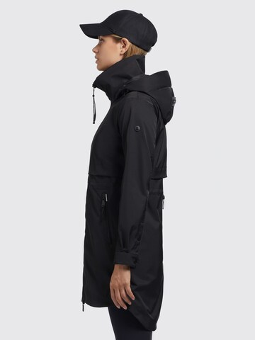 Manteau mi-saison 'Ariana3' khujo en noir