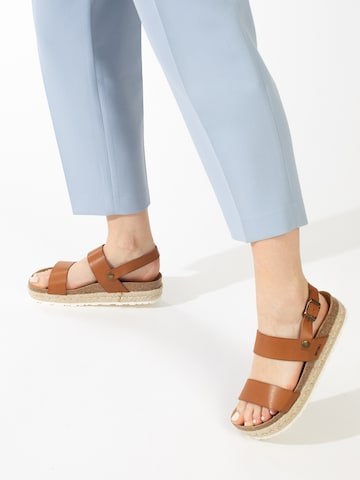 Bayton Sandals 'Gaceo' in Brown