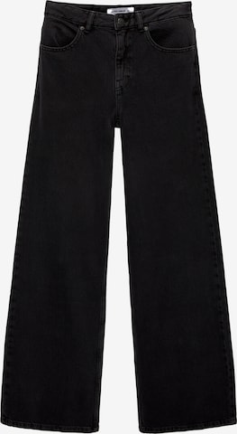 Pull&BearTraperice - crna boja: prednji dio