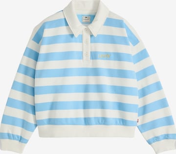 LEVI'S ® Sweatshirt 'GR VINTAGE RUGBY FLEECE' in Blue: front