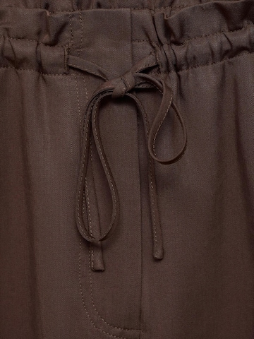 Wide Leg Pantalon MANGO en marron