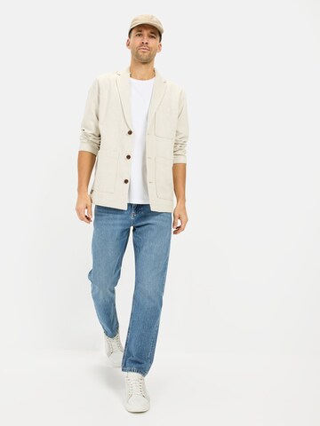 CAMEL ACTIVE Regular Fit Indoor-Shaket mit 3-Knopfleiste in Beige