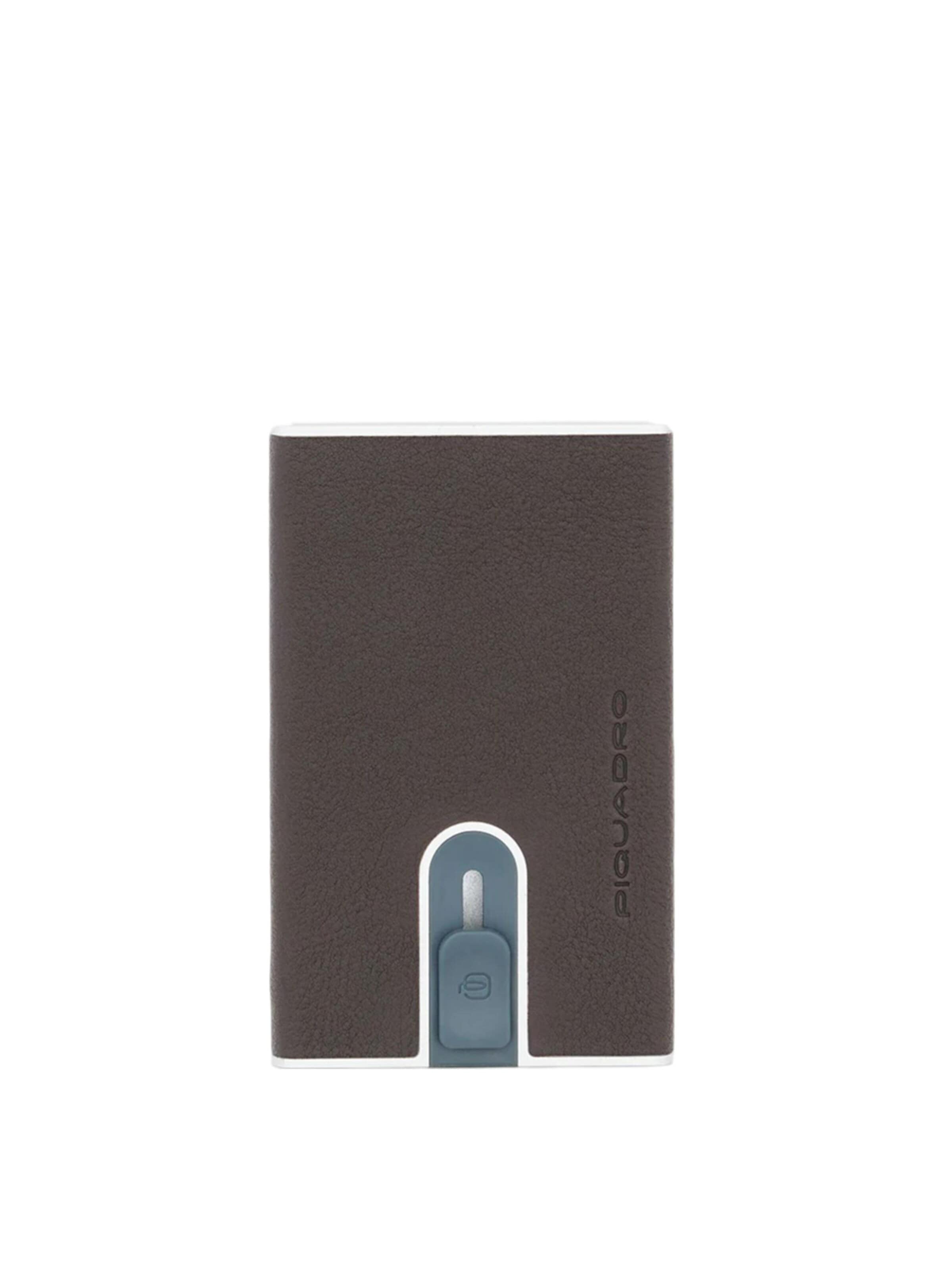 Porte-monnaies Piquadro en marron : devant