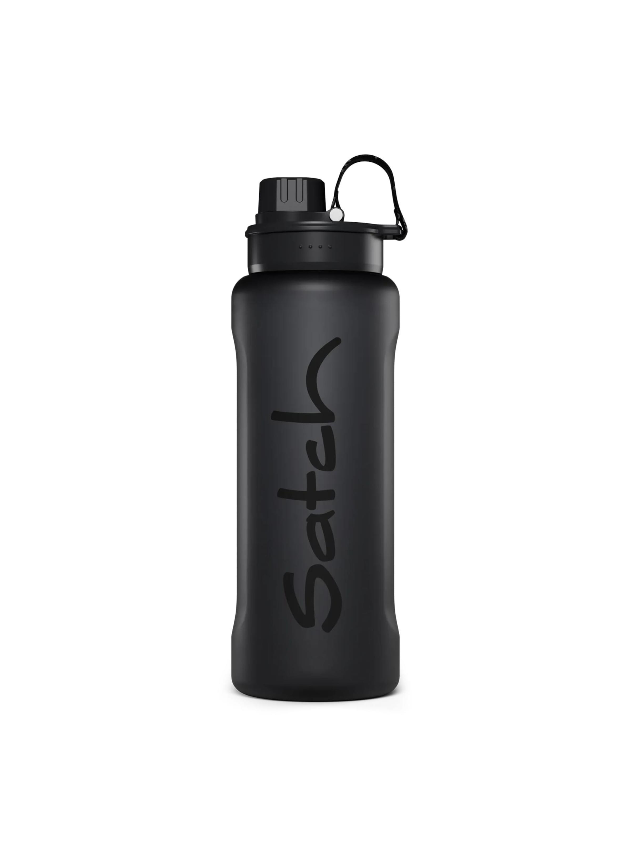 Satch Drinking Bottle 'Trinkflasche XL Trinkflasche' in Black: front