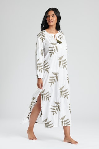 South Beach Kleid in Beige: Vorderseite