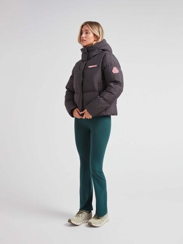 JACK1T Outdoorjas ' Star Shower Daunenjacke ' in Zwart