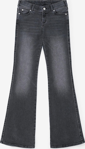 Dr. Denim Slimfit Jeans 'Kily Low Bootcut' in Grijs: voorkant