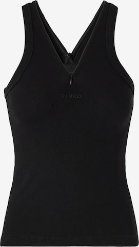 Haut 'CURACAO' PINKO en noir : devant