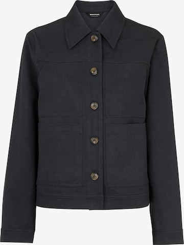Whistles Between-Season Jacket 'Mia' in Black: front