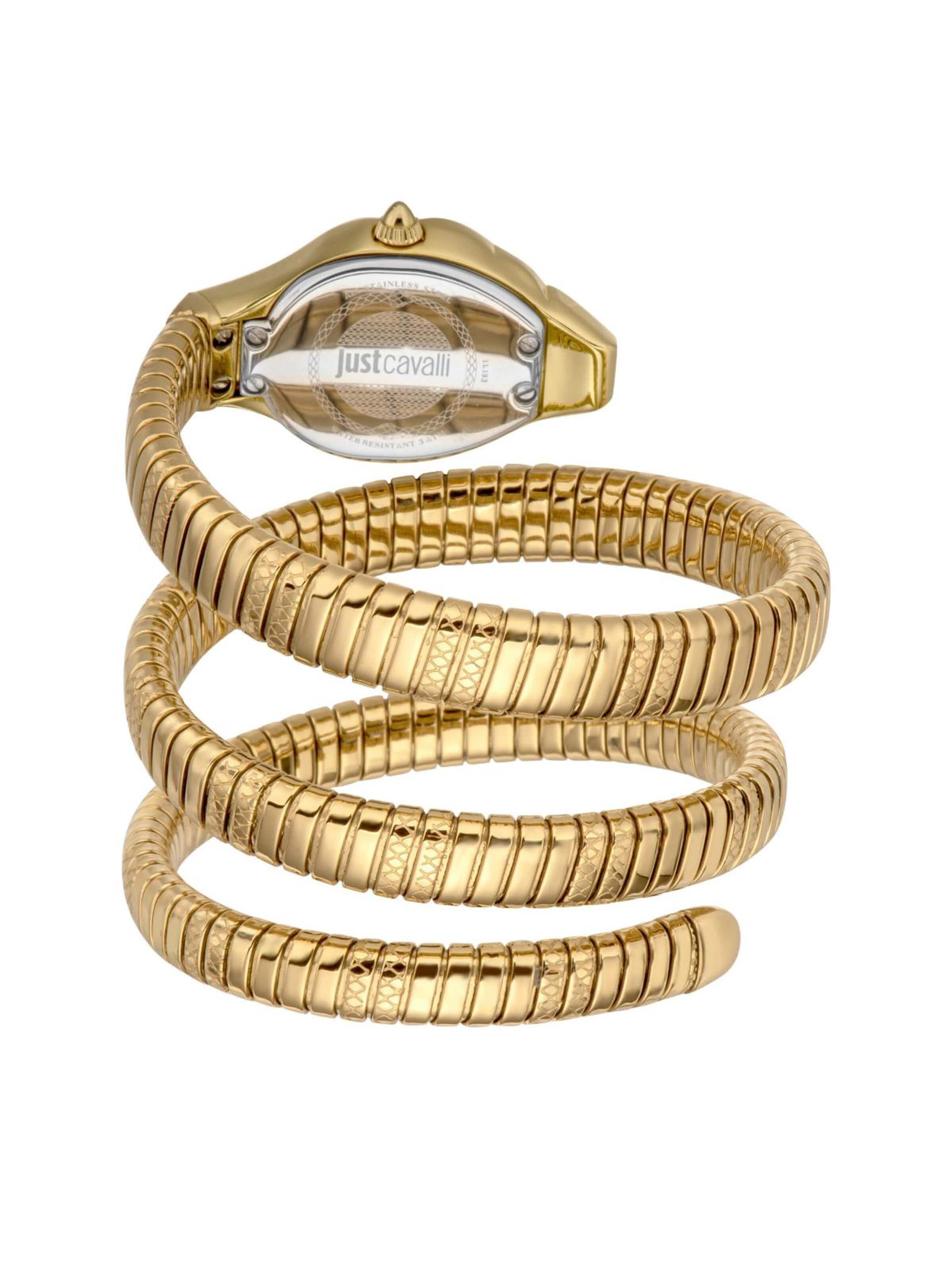 Just Cavalli Analoog horloge in Goud