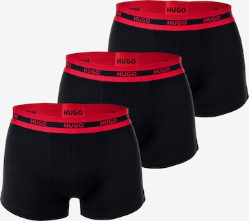 Boxers HUGO Red en noir : devant