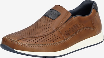 Mocassin Rieker en marron : devant