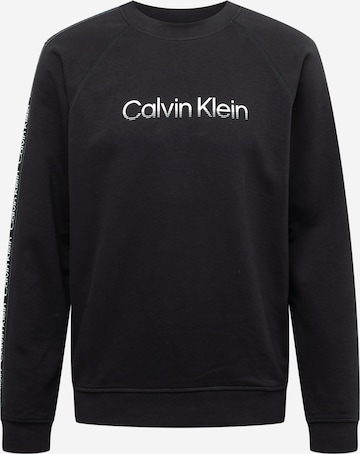 Calvin Klein Performance Sportsweatshirt in Schwarz: predná strana