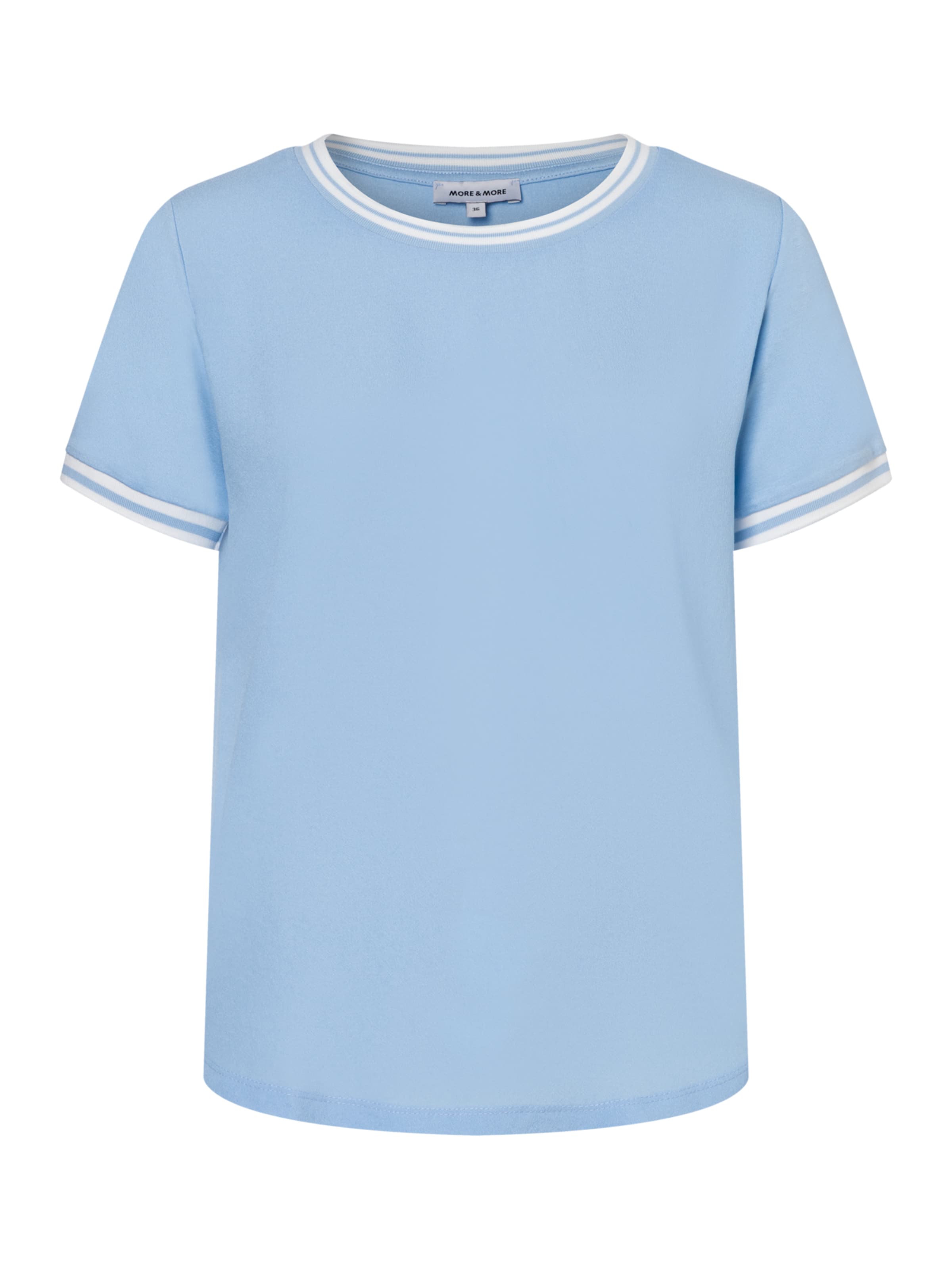 MORE & MORE Shirt in Blue: front