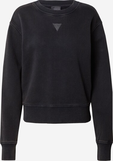 GUESS Sweatshirt in schwarz / transparent, Produktansicht