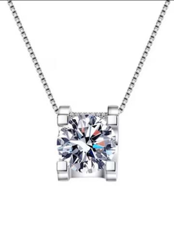 ROUGEMONT Jewellery Kette in Silber: Vorderseite