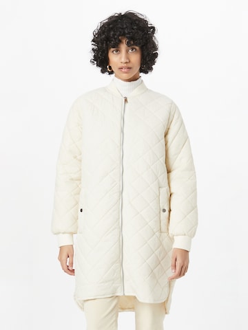 b.young Between-Seasons Coat 'CANNA' in Beige: front