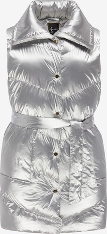 faina - Chaleco en plata: frente