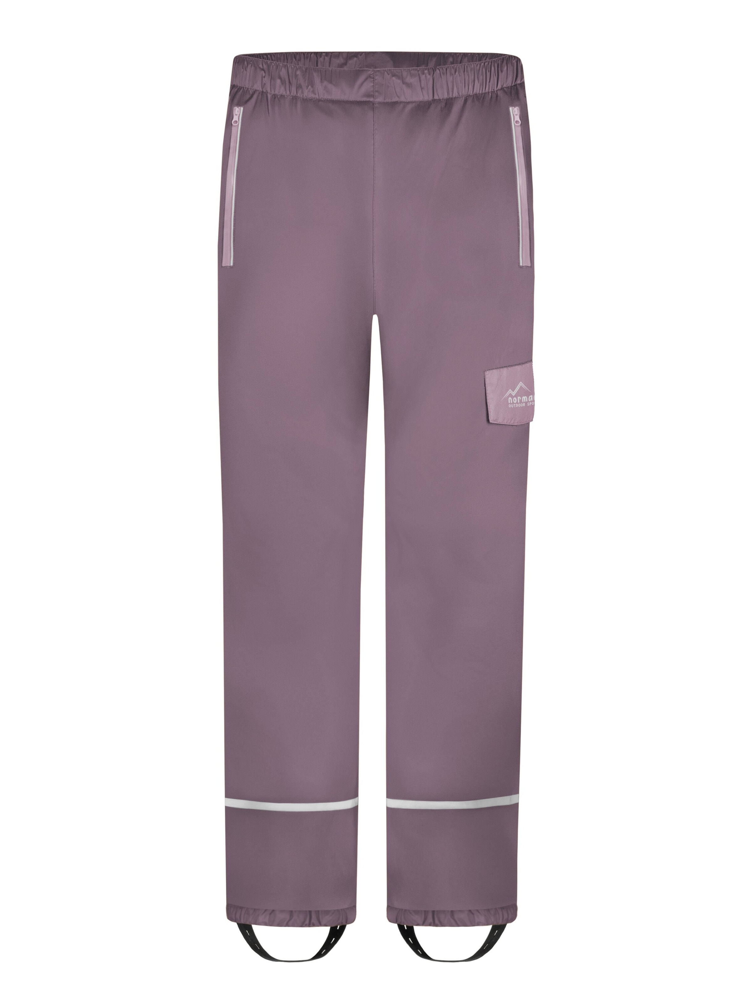 normani Regular Regenhose ' Shalalth ' in Lila: Vorderseite