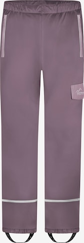 normani Regular Regenhose ' Shalalth ' in Lila: Vorderseite