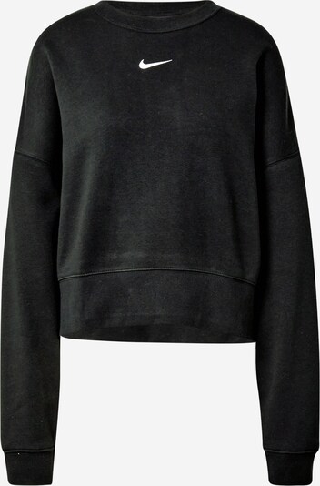 Nike Sportswear Sweatshirt in Black / White, Item view