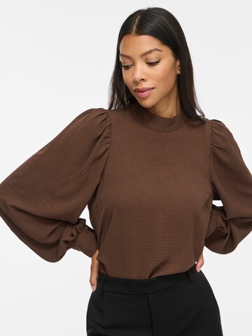 VILA Bluse 'PALLAS' i brun