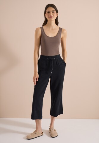 CECIL Wide Leg Hose in Schwarz