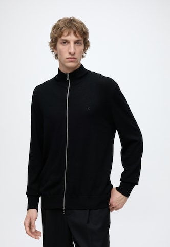 Calvin Klein Pletena jopa | črna barva: sprednja stran