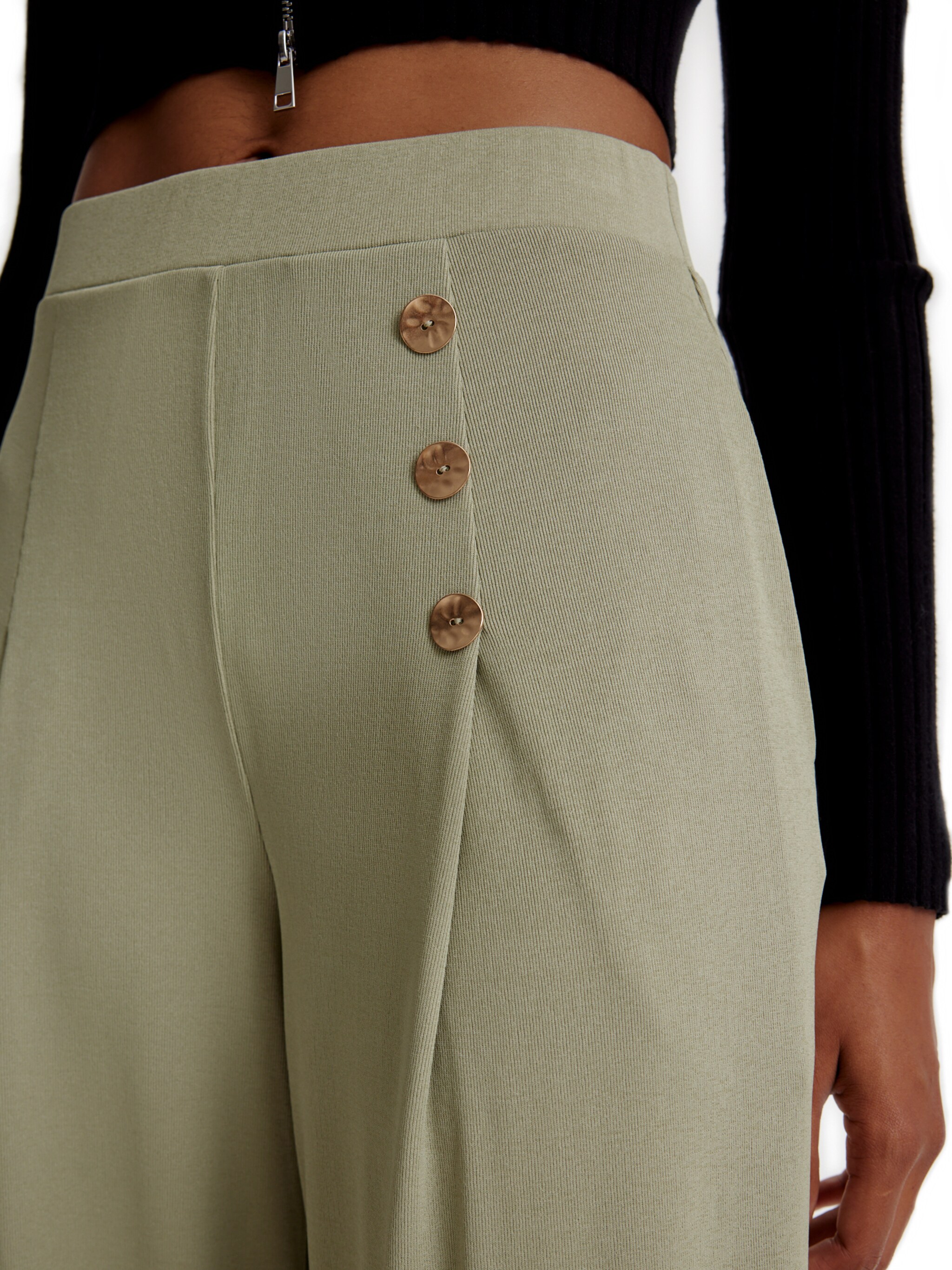 EDITED Producten Broek 'Jamie' Groen