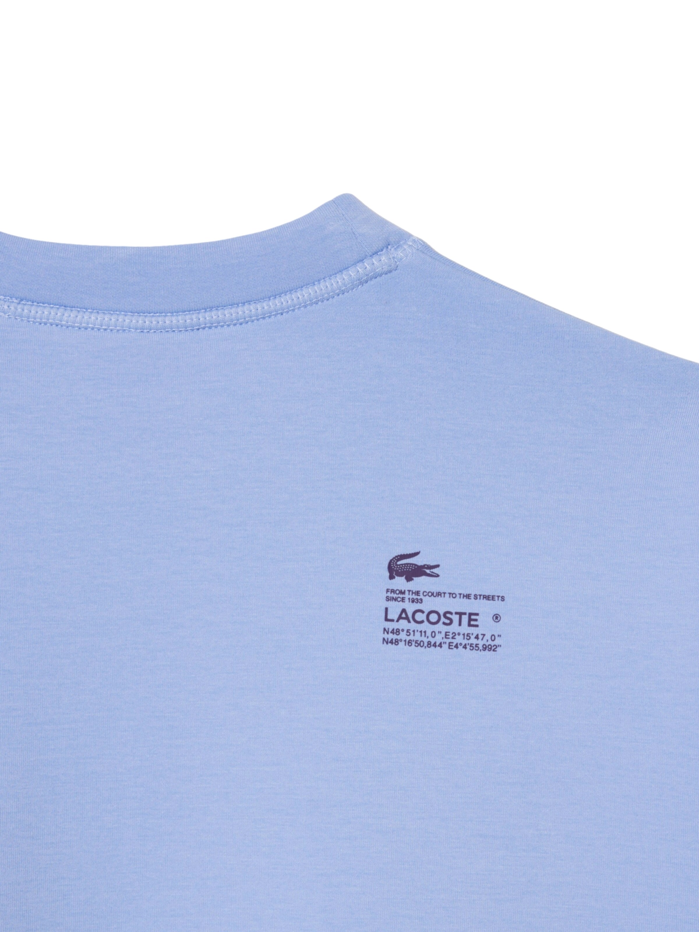 LACOSTE Sweatshirt in Lila