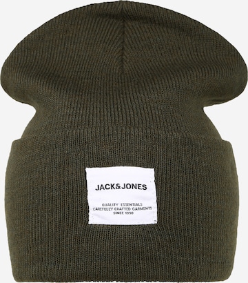 žalia JACK & JONES Megzta kepurė