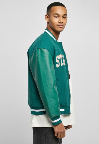 Starter Black Label Regular fit Between-Season Jacket 'Starter Team' in Green