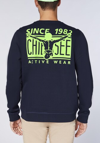 CHIEMSEE Sweatshirt in Blau