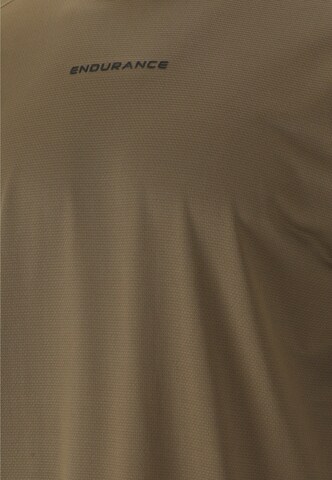 ENDURANCE Functioneel shirt 'Angus' in Bruin