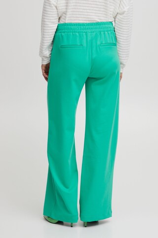 Wide leg Pantaloni chino 'Rizetta' di b.young in verde