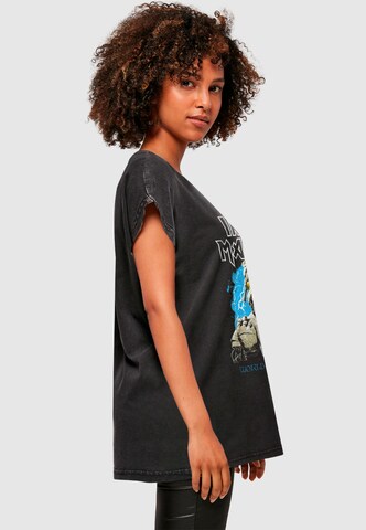 Merchcode Shirt ' Vintage Mummy World Tou' in Zwart