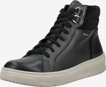 Baskets hautes Legero en noir : devant
