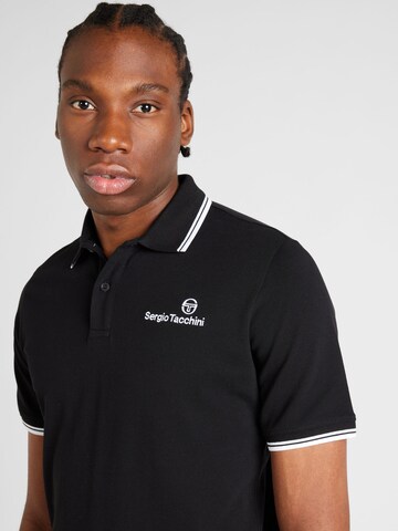 Sergio Tacchini Shirt 'REED' in Schwarz