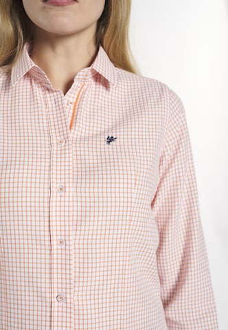 DENIM CULTURE Bluzka 'IRMA' w kolorze pomarańczowy