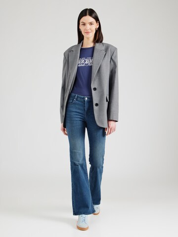 Abercrombie & Fitch Tričko - Modrá